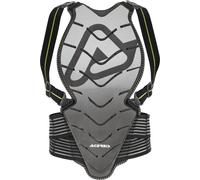 Acerbis Comfort 2.0, paraschiena S/M male Nero/Grigio/Giallo Fluo