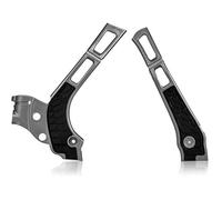 PORTEZIONI PARATELAIO ARGENTO X-GRIP PER FANTIC XE XX 125 250 300 2021 2025