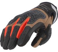 Acer rossover Motorradhandschuhe, marrone/arancione, Taglia L