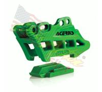 ACERBIS CRUNA CATENA CHAIN GUIDE VERDE CARBON LOOK KAWASAKI KXF 450 2015
