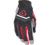 Acer nduro Pro Guanti da motocross, nero-rosso, taglia L per maschi