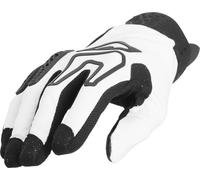 Acer nduro Race Guanti da motocross, Bianco, Taglia M