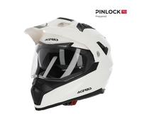 ACER LIP FS casco enduro con visiera bianco E22-06