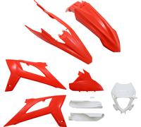 Acer ull Body Ricambio Plastica Kit OEM Rosso/Bianco #2936267118