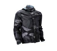 Acerbis X-Dry Camo, giacca da pioggia M male Nero/Grigio Scuro/Grigio
