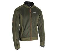 Acerbis Gordon impermeabile Moto Tessile Giacca, verde-arancione, taglia 2XL