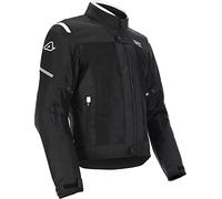 RUBY GIACCA MOTO ON ROAD NERO BIANCO TAGLIA L CE PROTEZIONI IMPERMEABILE