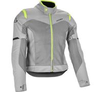 Acerbis Ramsey Vent 2.0, giacca tessile donna XL male Grigio Chiaro/Giallo Fluo