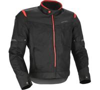 Acerbis Ramsey Vented 2.0, giacca in tessuto XXL male Nero/Rosso
