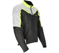Acerbis X-Mat, giacca in tessuto L male Nero/Grigio Chiaro/Giallo Fluo