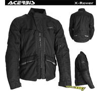 ACER IACCA CE X-ROVER 3 STRATI ADVENTURE TURISIMO PER MOTO E SCOOTER NERO