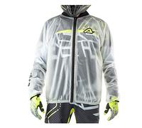 Acerbis Rain Pro Clear 3.0, giacca antipioggia L/XL male Trasparente
