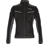 Acerbis Track Softshell, giacca in tessuto S male Nero/Grigio