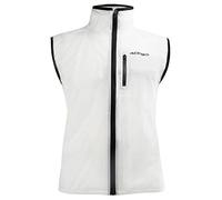 Acerbis Rain Dek Pack Gilet antipioggia, bianco, taglia XL