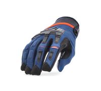 Acerbis X-Enduro Guanti Moto, blu-arancione, taglia XL