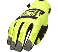 Acerbis MX WP Homologated S21, guanti impermeabili L male Nero/Giallo Fluo