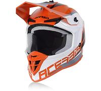 Casco LINEAR Arancio Bianco - ACERBIS - UE: S