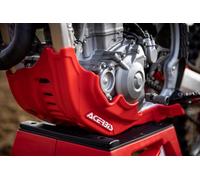 Acerbis Honda CRF 250/300 L, piastra antisdrucciolo male Rosso