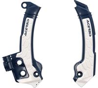 Acerbis Husqvarna TC/FC, Protezione del telaio X-Grip male Blu Scuro/Bianco
