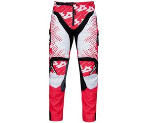 Acerbis Impact Pantaloni Motocross, rosso, Taglia 28