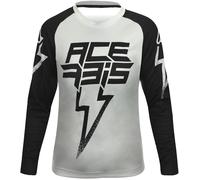 Acerbis J-Kid Blizzard Maglia Motocross Bambino, grigio/nero, Taglia M
