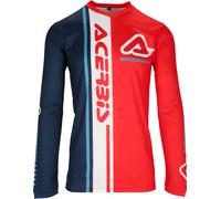 Acerbis J-Track Connection, maglia 3XL male Rosso/Blu Scuro/Bianco