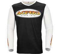 Acerbis J-Track Inc. 2.0, maglia XL male Nero/Bianco