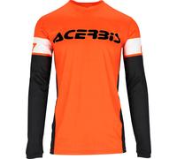 Acerbis J-Track Inc. 2.0, maglia XXL male Arancione/Nero/Bianco