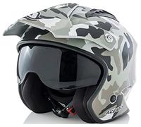 Casco jet Acerbis JET ARIA Camo Marrone M