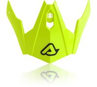 Acerbis Jet Aria Picco del casco, giallo, Taglia unica