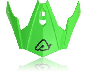 Acerbis Jet Aria Picco del casco, Verde, Taglia unica