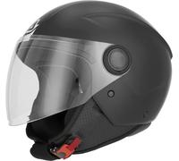 Acerbis Jet Brezza Kid Kids Casco Jet, nero opaco, Taglia Y/M (49/50)