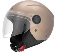 Acerbis Jet Brezza Metallic Casco Jet, Marrone opaco, Taglia L (59/60)