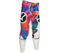 Acerbis K-Flex Veras Pantaloni da motocross, bianco/blu/rosso, Taglia 38
