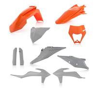 ACERBIS KIT CARENE PLASTICHE ARANCIO/GRIGIO KTM EXC 150 TPI 2020 2021 2022 2023