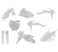 ACERBIS KIT CARENE PLASTICHE BIANCO KTM SX 125 2016 2017 2018 0021741.030
