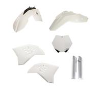 ACERBIS KIT CARENE PLASTICHE BIANCO KTM SX-F 250 2008 2009 2010 0013977.030