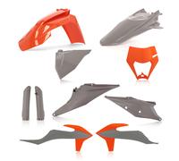ACERBIS KIT CARENE PLASTICHE GREY/ORANGE KTM EXC 150 TPI 2020 2021 2022 2023