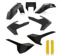 ACERBIS KIT CARENE PLASTICHE NERO/GIALLO HUSQVARNA FE 250 2017 2018 2019
