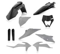 Acerbis Kit Plastiche Completo Nero Grigio Per KTM XCF-W 450 2023
