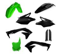 ACERBIS KIT CARENE PLASTICHE NERO/VERDE KAWASAKI KX 450 F 2016 2017 0021843.325
