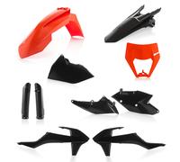 ACERBIS KIT CARENE PLASTICHE PER KTM NERO/ARANCIO KTM EXC 250 2017 0022371.313
