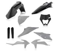Acerbis Kit Plastiche Complete Nero Grigio Per KTM EXC 150 2020-2023