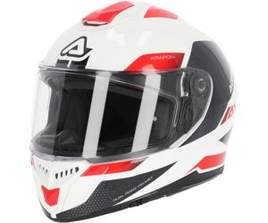 Acerbis Krapon 2024 Casco, bianco-rosso, taglia L per maschi