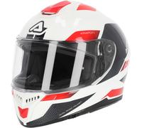 Acerbis Krapon, casco integrale M male Bianco/Rosso/Nero