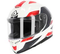 Acerbis Krapon, casco integrale M male Bianco/Rosso/Nero
