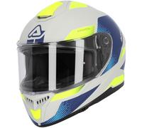 Acerbis Krapon, casco integrale M male Grigio/Giallo Fluo/Blu