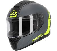 Acerbis Krapon, casco integrale S male Grigio/Giallo Fluo/Nero