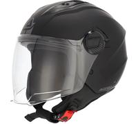 Acerbis Levante Solid, casco aperto M female Nero Opaco