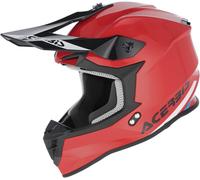 Acerbis Linear Casco da motocross, rosso/nero, Taglia S (55/56)